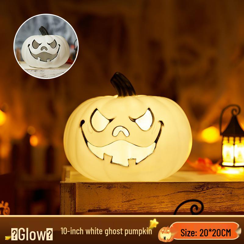 Large Luminous Pumpkin Lantern for Halloween Outdoor Theme Decorations