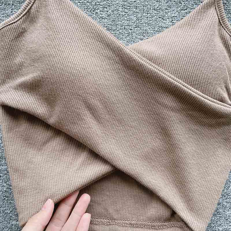 Irregular Casual Sport Camisole Women Strap Design Solid Fashion 2023 Y2K Elegant Ladies Chic Slim Tank Tops