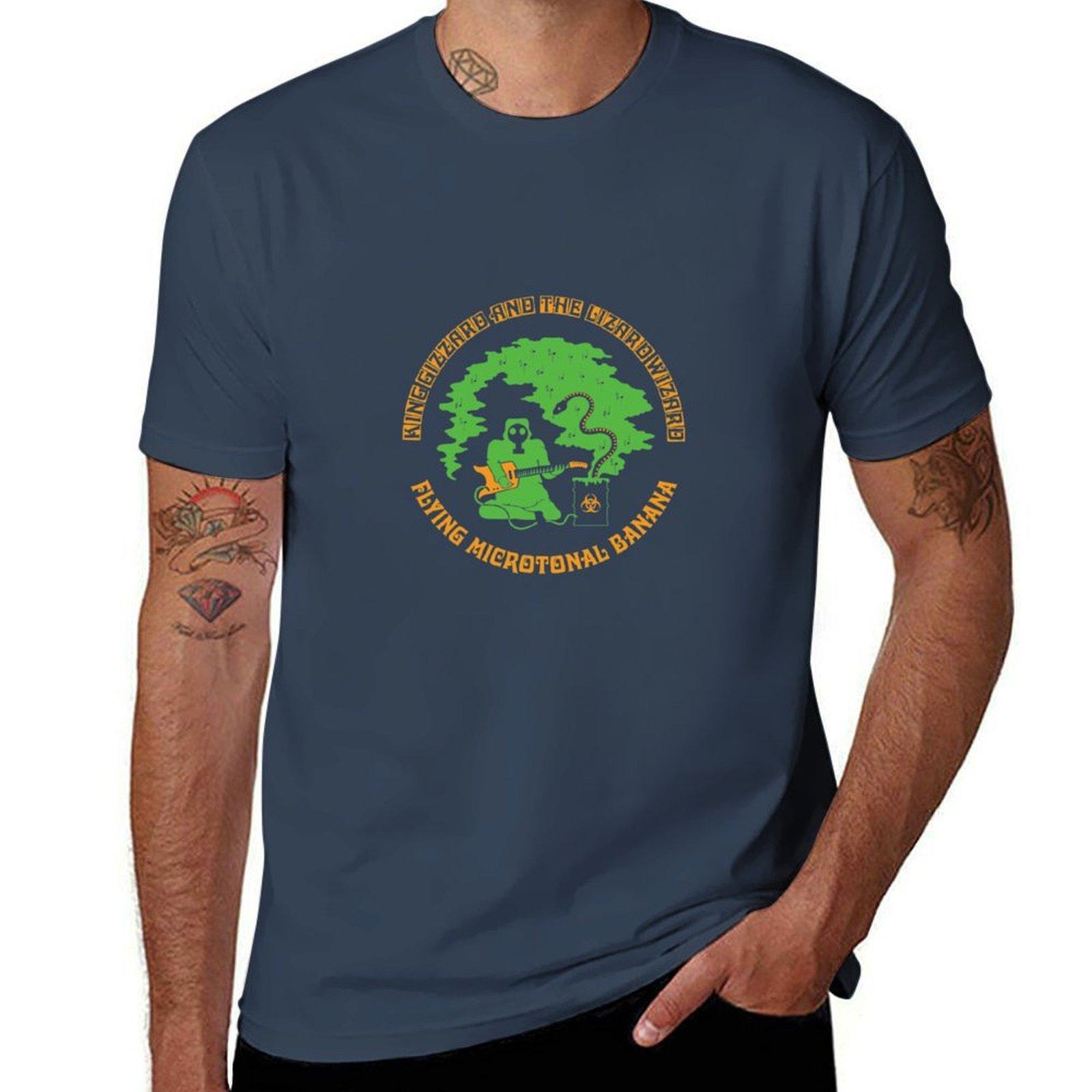 King Gizzard Fmb Tshirt Minimalist Plain Crew Neck Tshirt S