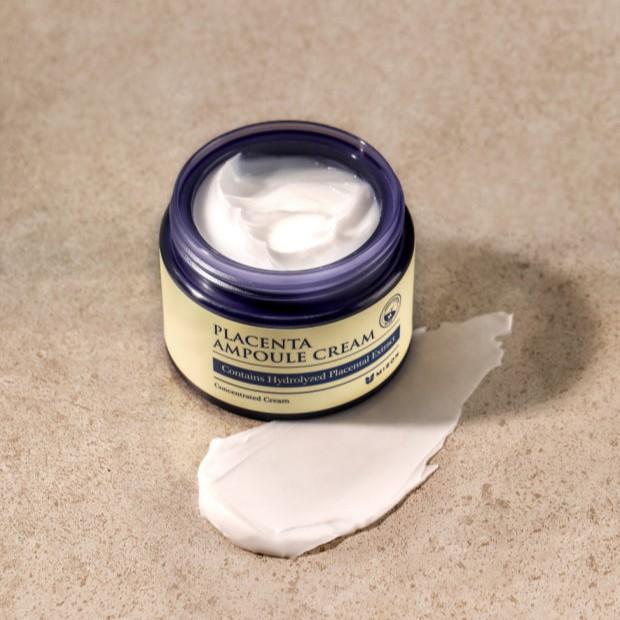 MIZON Placenta Ampoule Cream Intensive Firming Moisturizing Cream 50ml