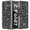 Applicable To Samsung ZFold8Ultra Glitter Sequin Mobile Phone Case Electroplating Anti-drop Flip7 Anti-drop Protective Case