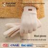 Woodpecker Women's Winter Warm Touchscreen Wool Gloves