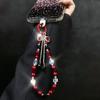 High Luxury Rhinestone Phone Lanyard Pearl Rhinestone Phone Rope  Phone Accessories