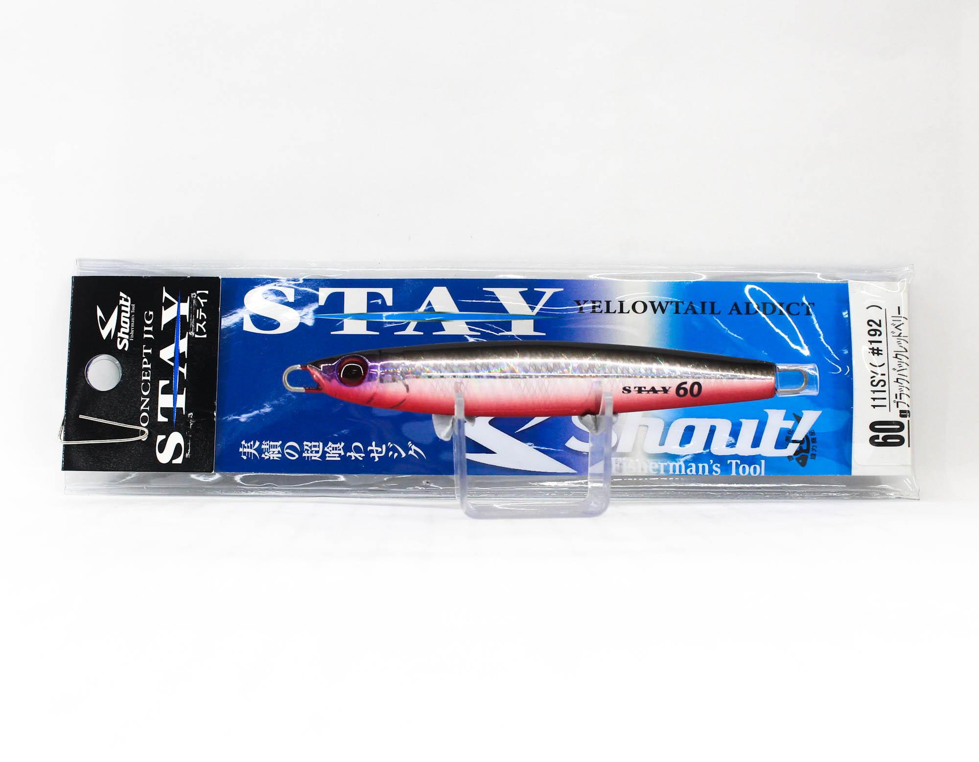 

Shout 111-SY Metal Jig Stay 60 grams 192 (5542)