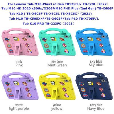 M10plus 125 Kreative All-Inclusive-Cartoon-Hülle für X306-Tablet - Anti-Fall-X505-Halterungsschale für die 3. Generation