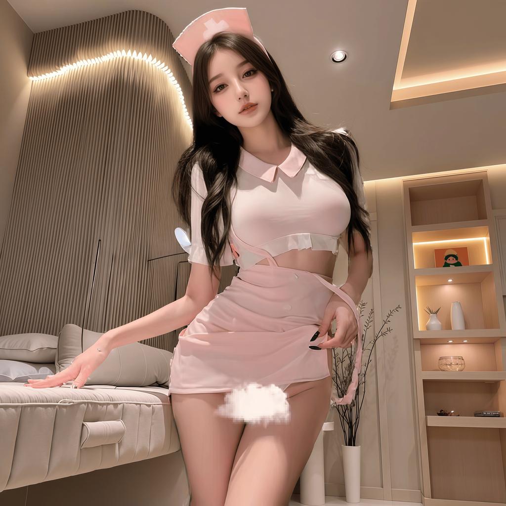 Sexy Lingerie Pure Desire Cute Nurse Sexy Small Breasts
