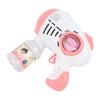 Handgehaltene Seifenblasenmaschine mit Licht Batteriebetrieben Automatischer Seifenblasenbläser Kinder Seifenblasenmaschine Spielzeug