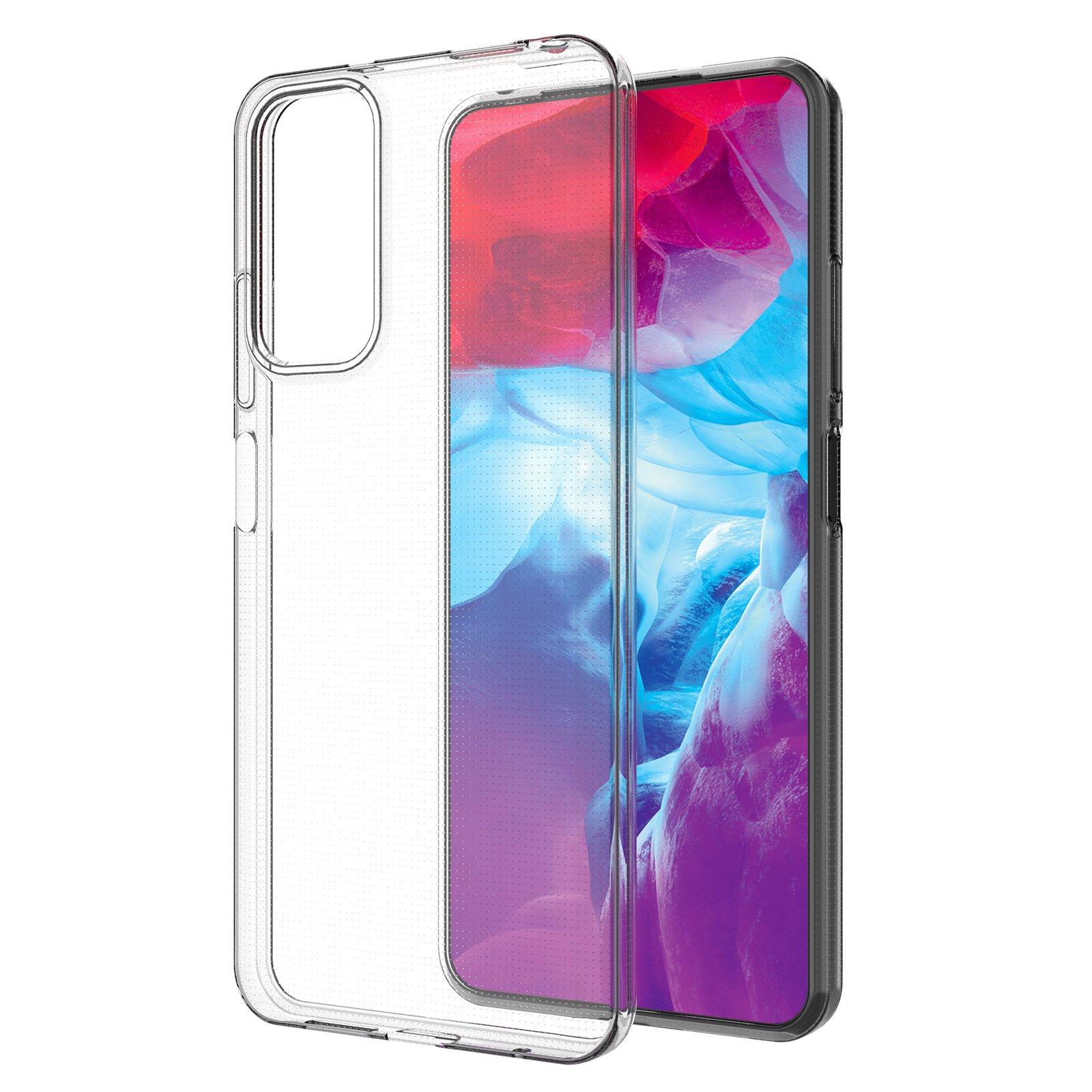 

For Xiaomi Redmi Note 11S 4G/Redmi Note 11 4G (Qualcomm) Soft TPU Mobile Phone Case Bag HD Transparent Ultra-Thin Flexible Protective Phone Cover A