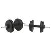 VidaXL Ensemble Haltère Barres d'Haltères 30 kg Exercice Poids Entraînement 91400