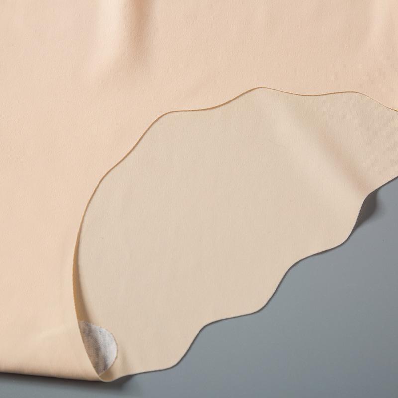 Ice Silk Seamless Ultra-Thin Wavy High Waist Plus Size Women's Breathable Triangle Panties