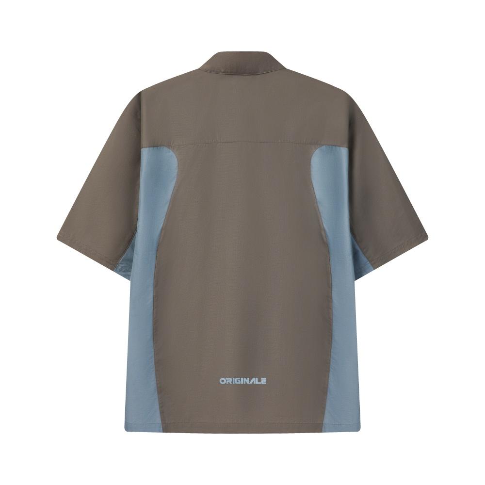 Men's Shirt FILA ORIGINALE Shirt Men's Dry Wood Khaki