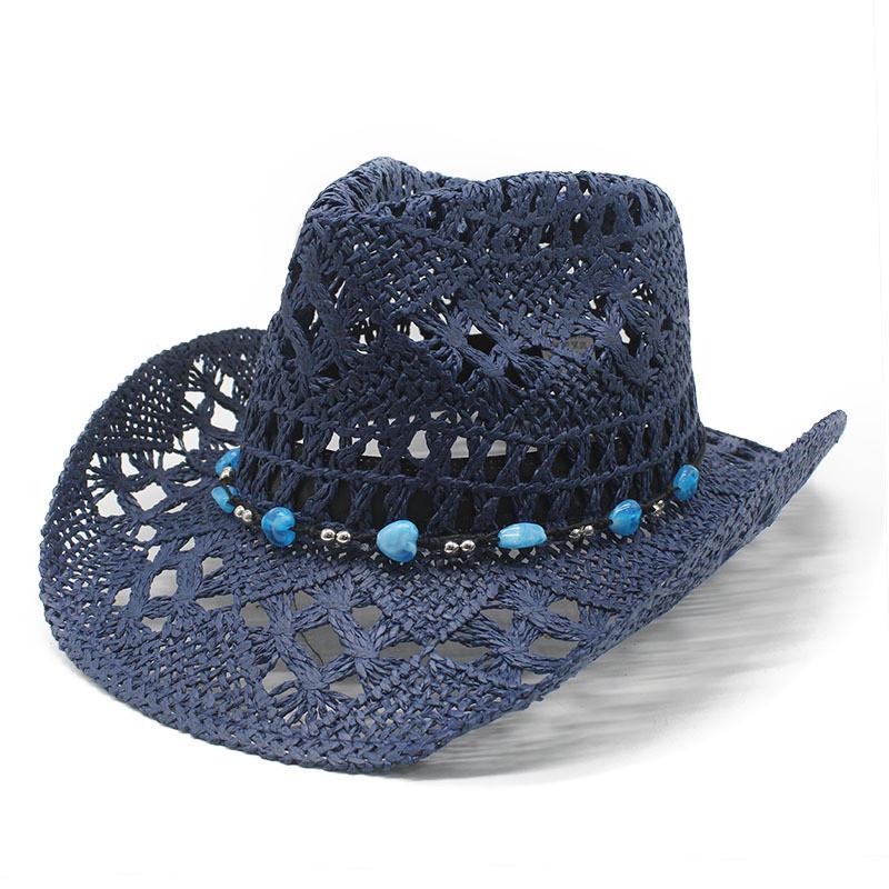 Traditional Style Straw Hat With Wide Brim Sun Protection For Beach And Outdoor Activities
