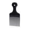 1Pc Wide Teeth Brush Pick Comb Fork Hairbrush Insert Hair Pick Comb Plastic Gear Comb for Curly Hair Styling Tools