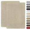 2 Pieces of 8x11-inch Self-adhesive Linen Repair Subsidy Two Pieces of Furniture Sofa Handbag Car Seat Beige 20 * 30cm