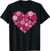 Pickleball Heart Valentine's Day Pickleball Lover Women Girl T-Shirt