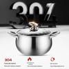 Shangheng 304 Stainless Steel Drum-shaped Soup Pot