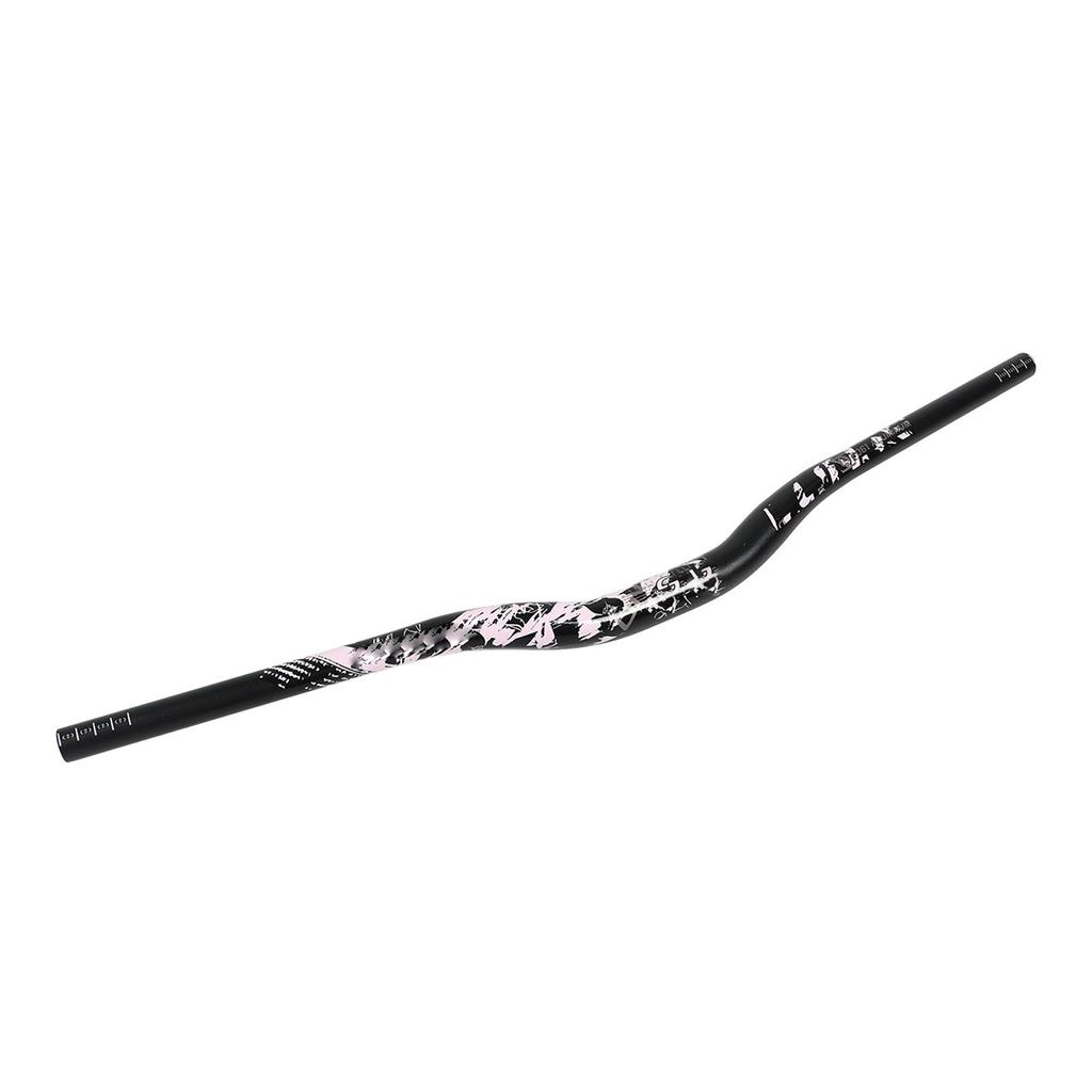 Wheel Track Handlebar Replacement Aluminum Alloy Bike Riser Bar 31.8mm Mounting Diameter Black
