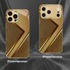 Exquisite Luxurious High-end Phone Case Electroplated Glass PhoneCase for iPhone 17 16 15 14 13 12 11pm Pro Plus Dropresistant