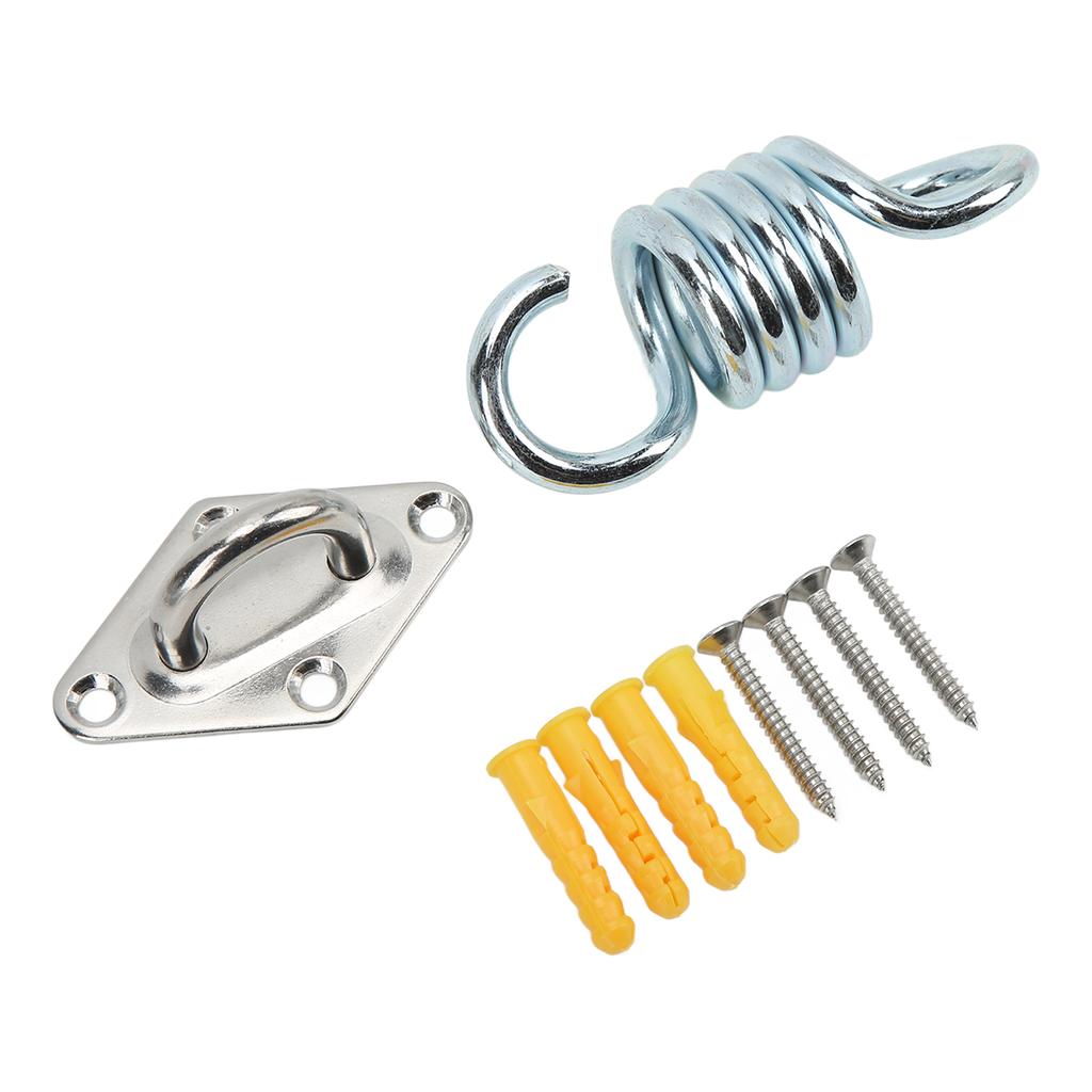 Stainless Steel Ceiling Hanging Kit 551lb Capacity Suspension Bracket Hook Hanger for Yoga Hammock Swings