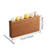 Cartoon Cat Fruit Fork Set Draining Function Rust-Proof Fruit Forks Storage Box Decorative Portable Fruit Skewers Outdoor Dining