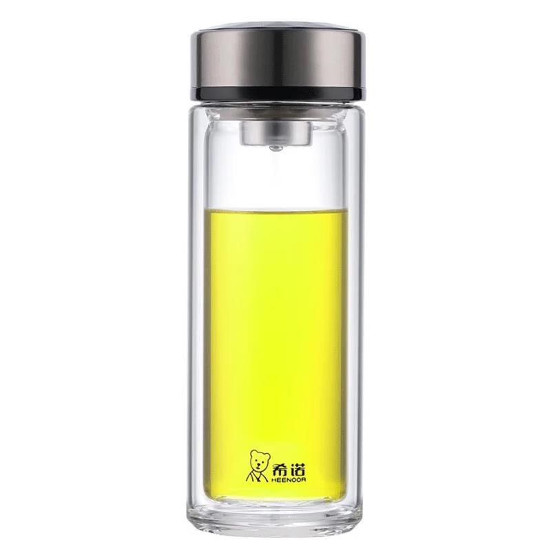 Xinuo XN-7072 Double-Layer Glass Tea Infuser Bottle