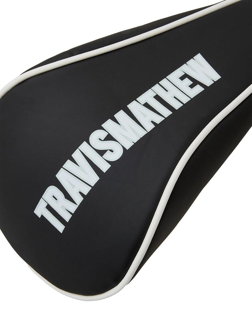 Travis Matthew Players Series Headcover Golf 7AJ913 Free Size (Driver, 460cc) / / Black/White,