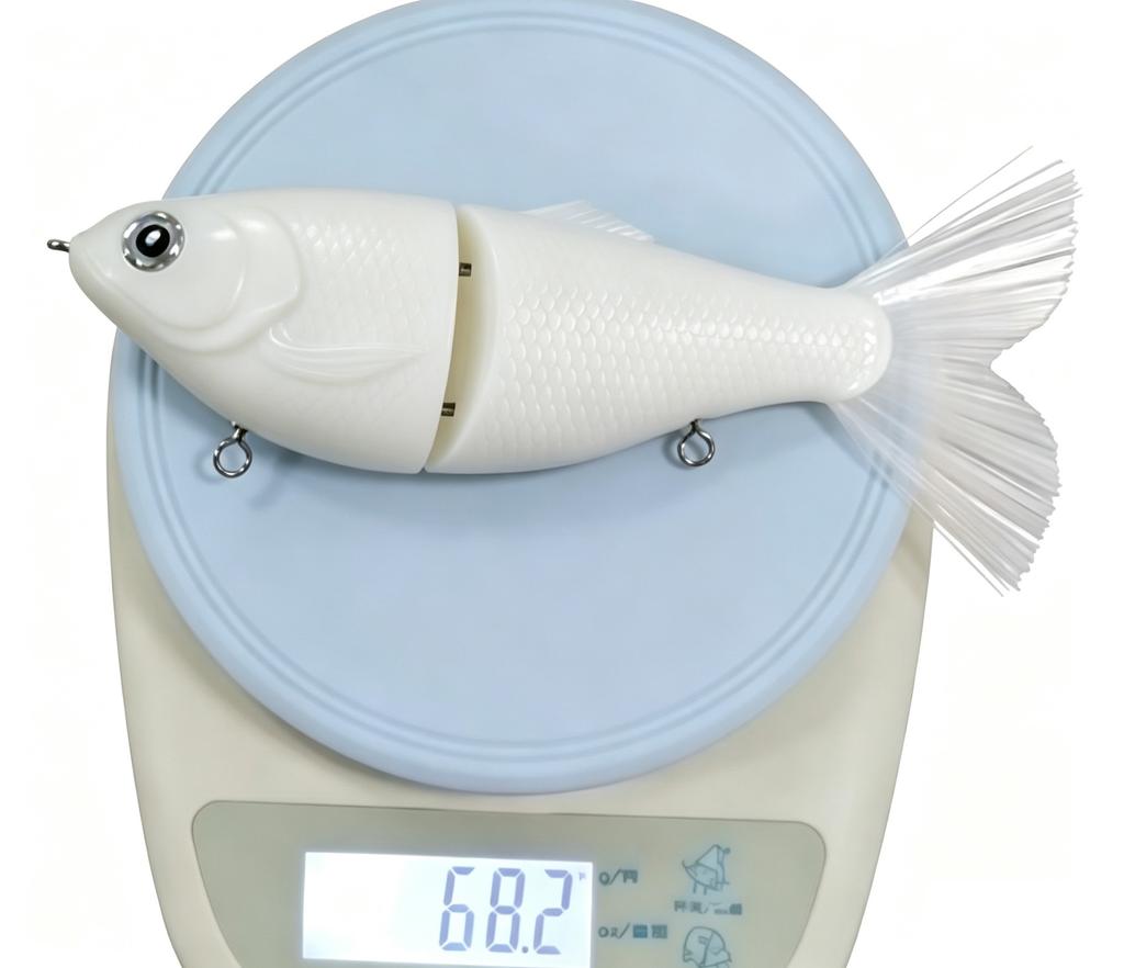 120Mm/16.1G Multi-Section Bait Bronzing Body Diy Color Luya Bait Hard Bait Bionic Bait Abs Sea Fishing Multi-Section