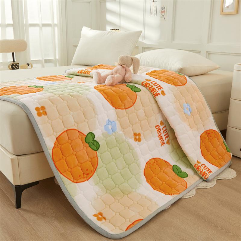 Novo colchão de veludo de leite farée velo dormitório estudante colchão acolchoado colchão macio anti-estático pilha almofada