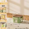 Multifunctional desktop storage box, snack toy sorting basket, wardrobe, living room household cute cartoon sundries storage box