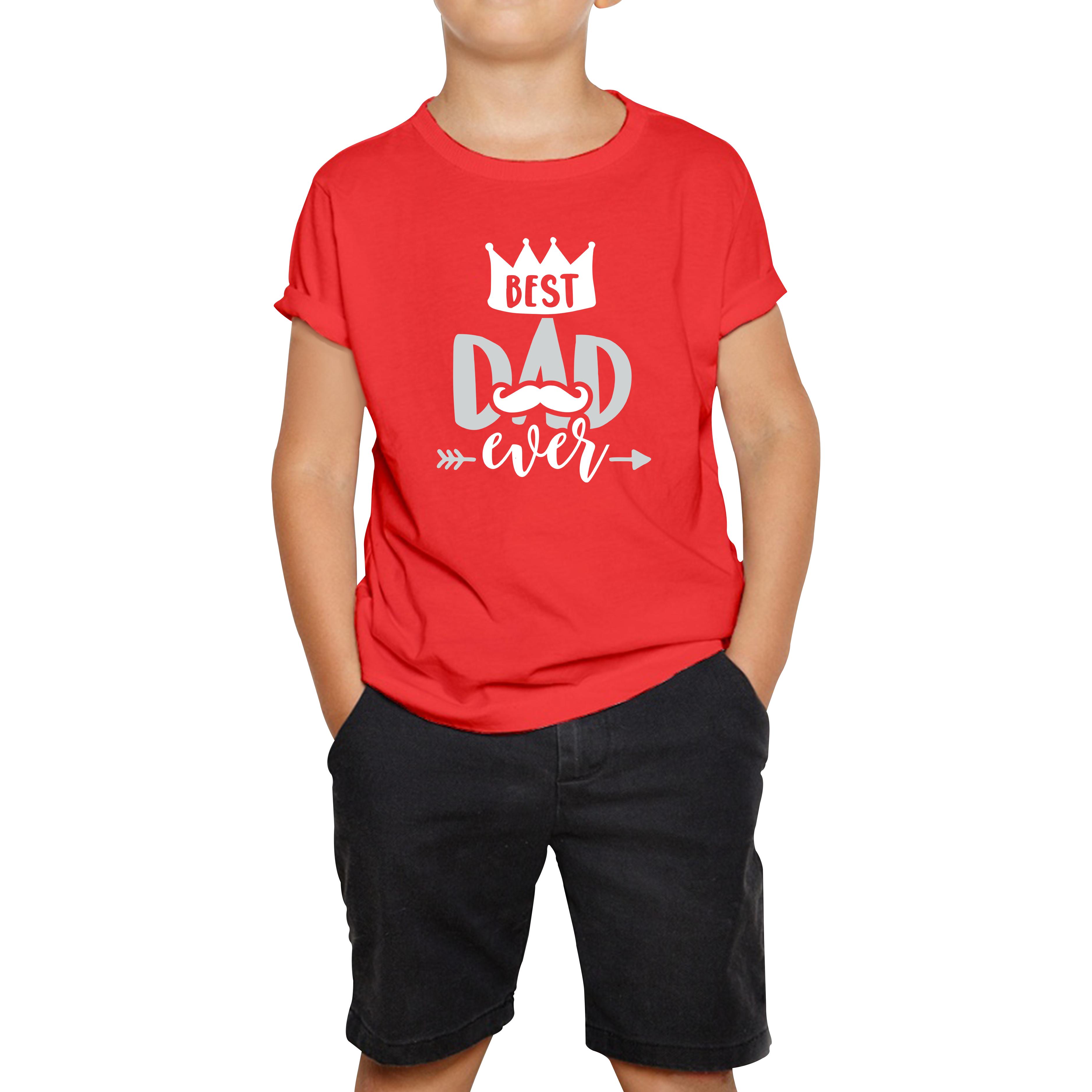 Best Dad Ever Coolest Dad Father s day Gift For Dad Kids Tee 100