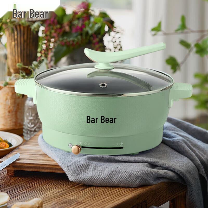 Little Bear 5L Dual-Flavor Maifan Stone Non-stick Electric Hot Pot CN plug (adapter included)