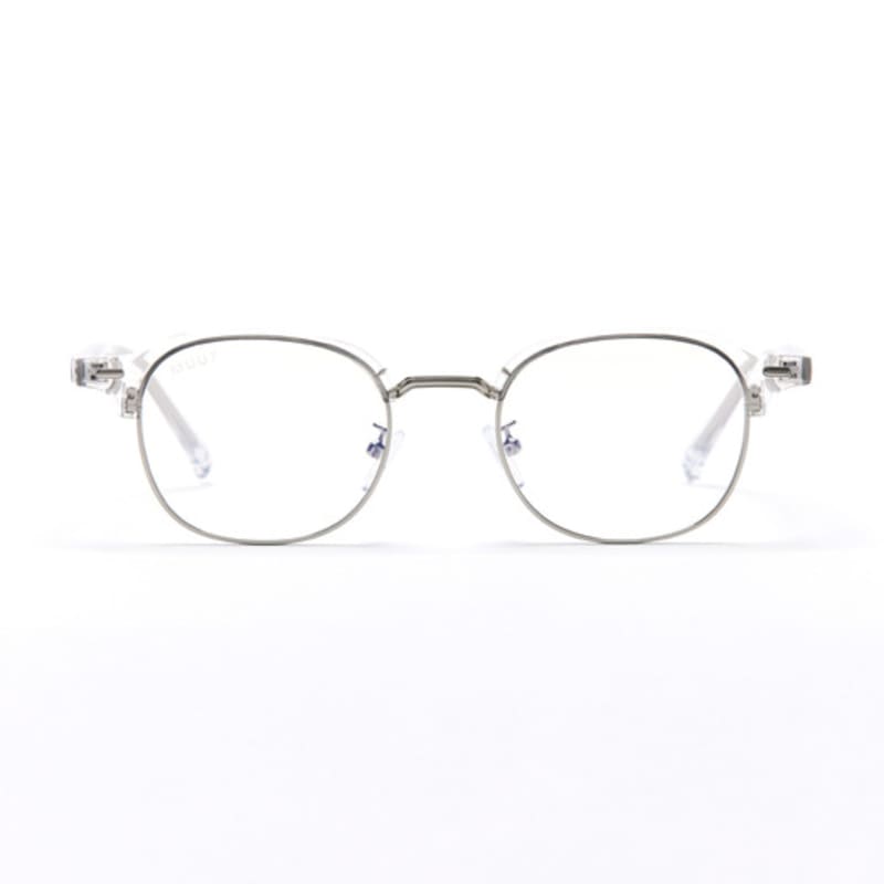 

MUUT Transparent Horn-rimmed Y.LAB 11 C18_White free