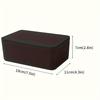 Dustproof Flushable 1pc Sealed Wipes Dispenser Easy To Clean, Space Saving for Desk, Office, Kitchen, Bathroom Vanity