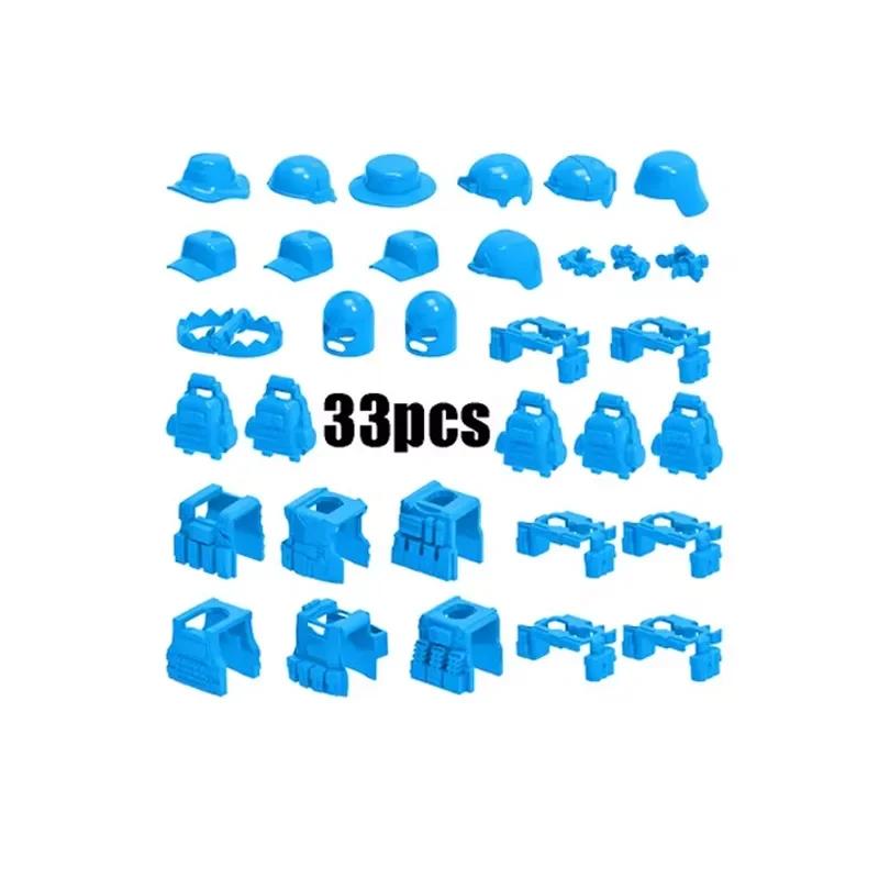 Building Blocks Weapons Accessory Soldier Digital Gift Ninja Sword Mortar Cannon Missile Launcher RPG Toys Mini Brick X006