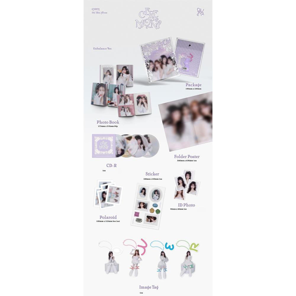 [Pre-order] QWER - CEREMONY (4th Mini)