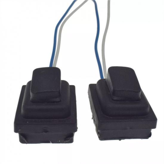 2Pcs Front Door Handle Small Button Left & Right For Hyundai Elantra 2016 -