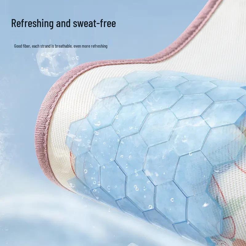 Neukundenrabatt: Kühlungskissen für Babys Arme - Sommer Babykissen zum Stillen mit Kühlärmeln