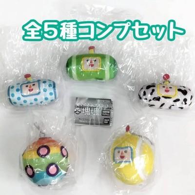 Katamari Damacy Gacha Stuffed Mascot Capsule Toy Complete 5 Types set JP
