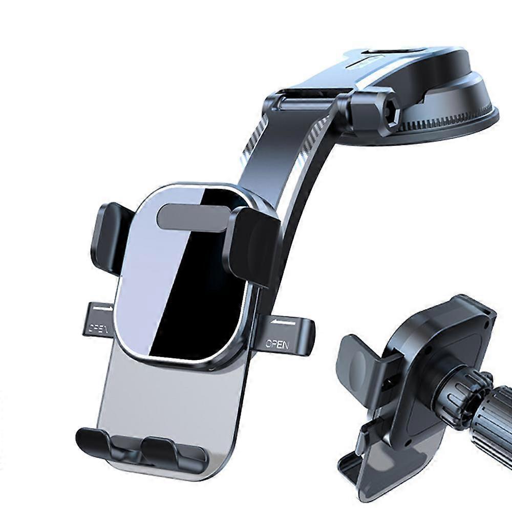 Biltelefonhållare Ställ Instrumentbräda Fäste Universell Hållare Mobiltelefon GPS Stöd För iPhone 14 13 Pro Samsung Xiaomi Huawei