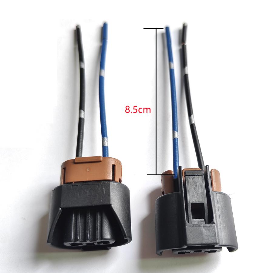 1 Pair Original 9005/HB3 9006/HB4 Socket Connector Female Plug For Toyota Camry Corolla RAV4 Hilux Auris CHR Headlight Lamp 9005 HB3