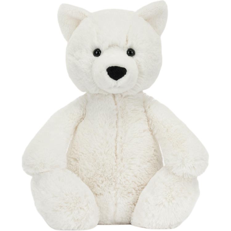 

JELLYCAT Christmas Series Blush Polar Fox Doll Dolls Plush Doll 31cm Height слоновая кость