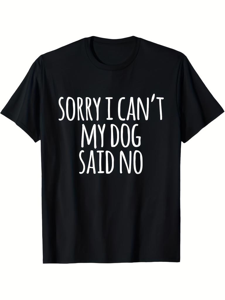 T-Shirt Y2K 1 Stück Hipster Sorry Kann Nicht