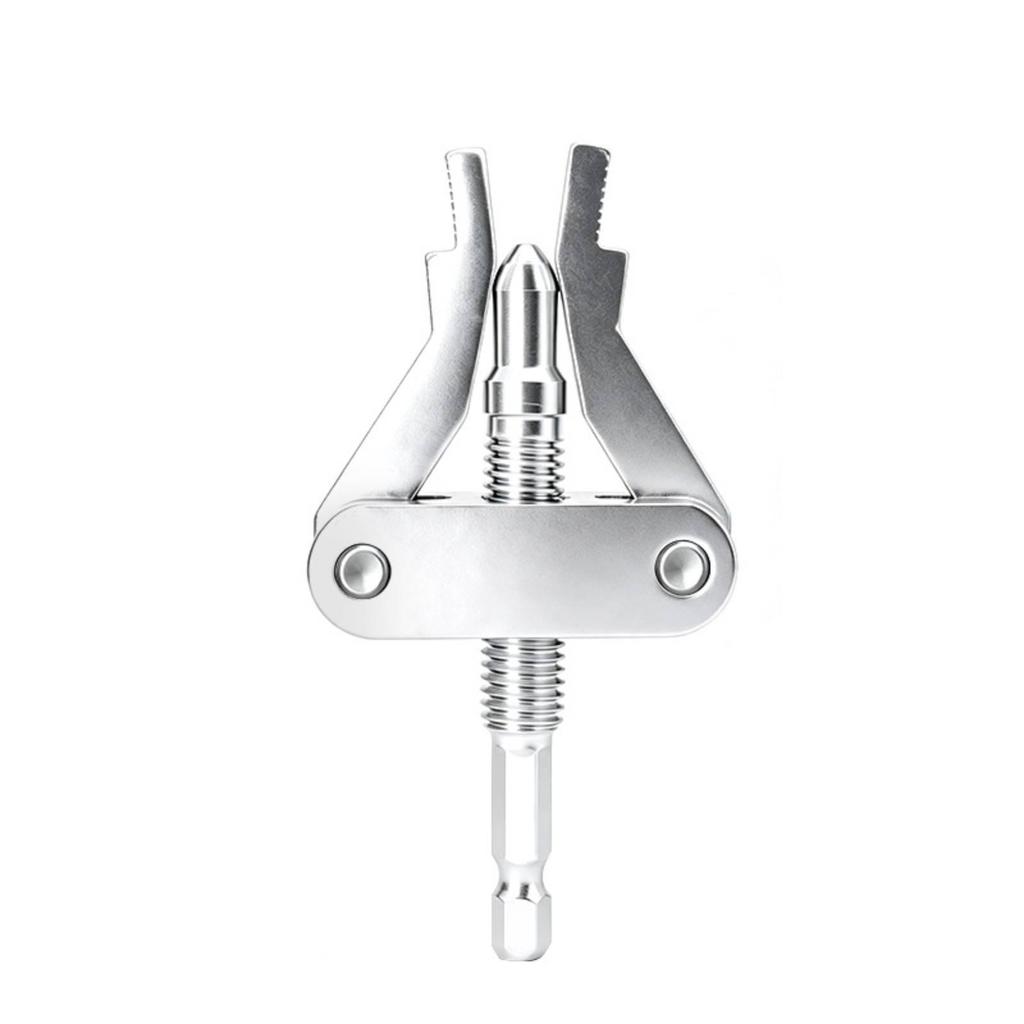 Driven Pipe Extractor with Hex Shank Hardened for Plumbing Repair