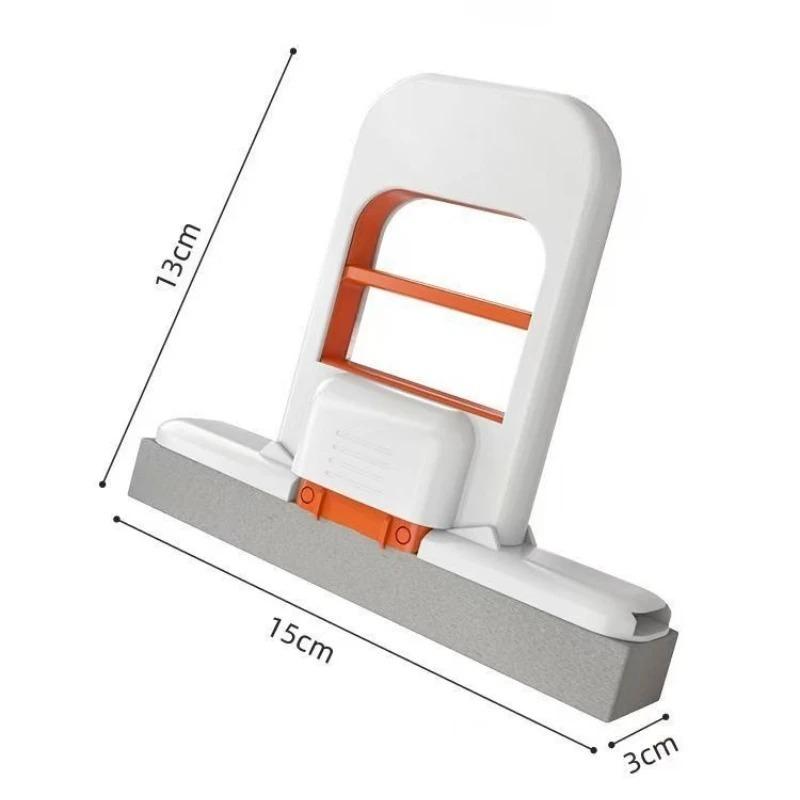 Home Mini Mop | Hands-Free Squeeze, Absorbent Sponge for Desktop & Folding Cleaning Tools & Accessories