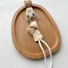 Cute Cartoon Animals Pacifier Chain Clip Cotton Cloth Dolls Animal Wood Rodent Nipples Holder Newborn Toys Teether Accessories