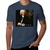 Bach With His Monogram Tshirt Art Pattern Printed Casual Top