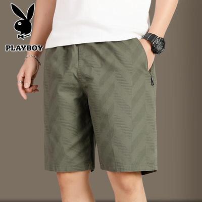 PLAYBOY Men's Casual Beach Shorts
