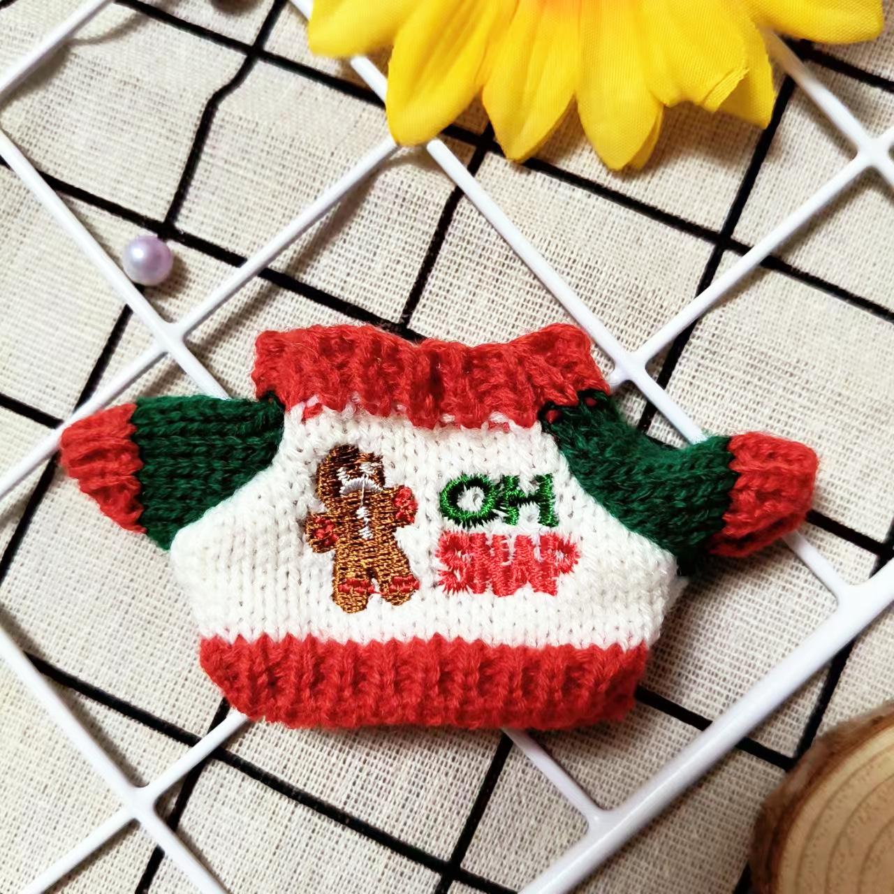 

Брелок Кукла Лабубу Набор Шапка и Свитер для Первого/Второго Поколения