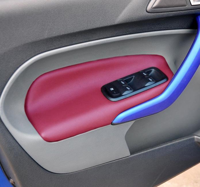Ford Fiesta (09-14) Leather Door Panel & Armrest Cover for Interior Upgrade