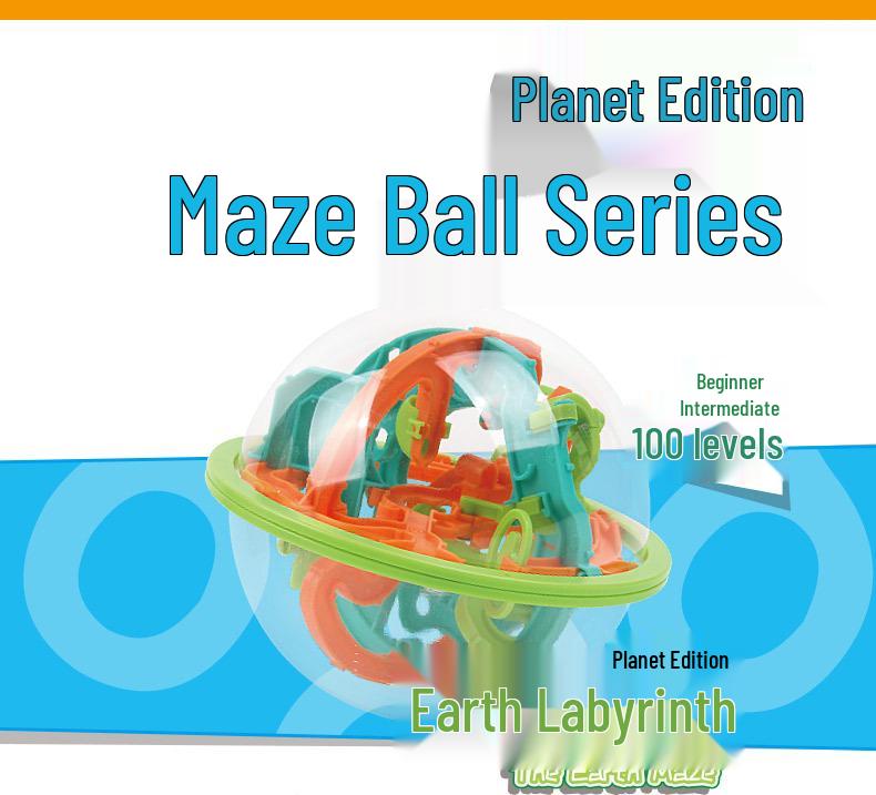 3D Maze Challenge: Children's Balance Ball Toy